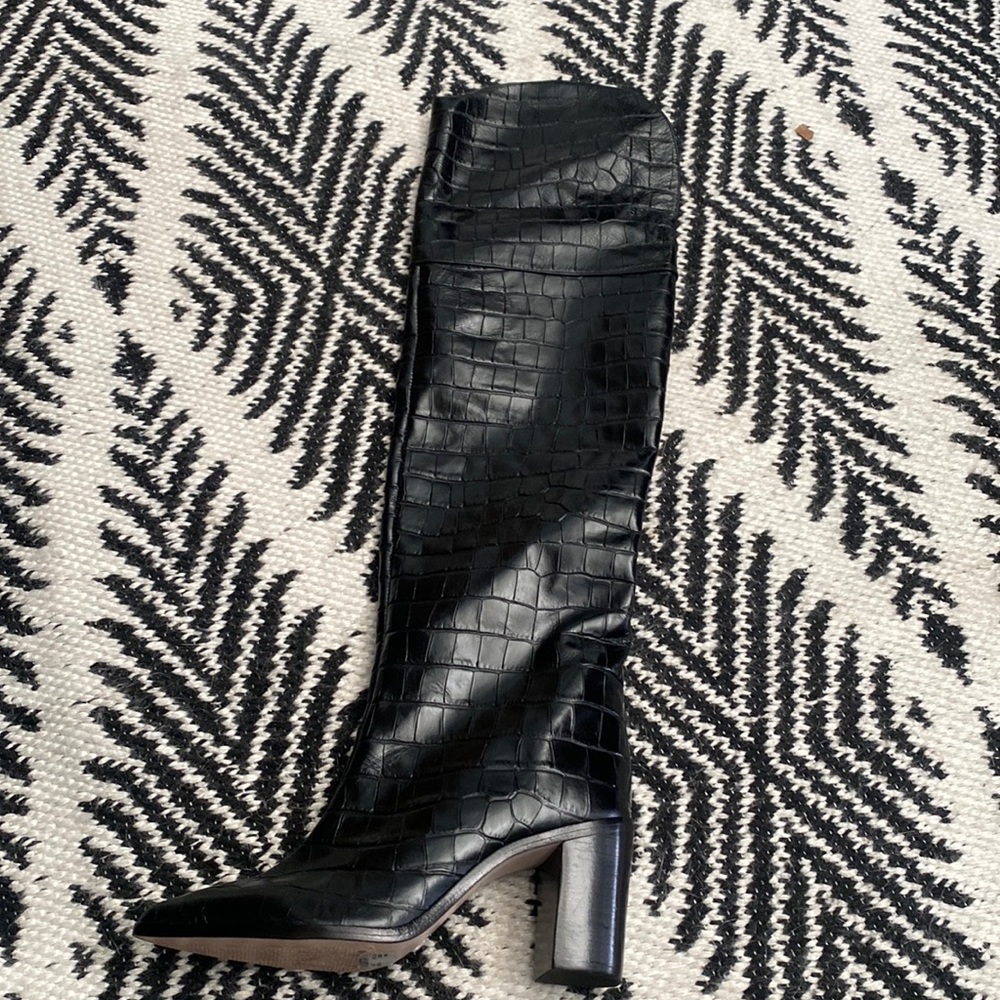 Knee high SCHUTZ leather boots